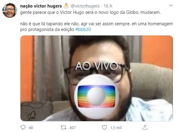 BBB20. Web compara Victor Hugo com Mike Wazowski, de Monstros S.A - imagem 5 BBB20. Web compara Victor Hugo com Mike Wazowski, de Monstros S.A - imagem 5