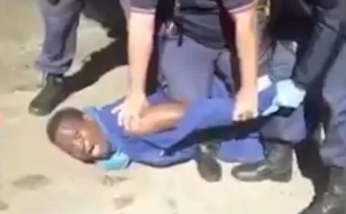haitiano apanha de seguranças