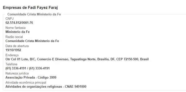 Fadi Faraj e Jair Bolsonaro fazem “ao vivo” no Facebook nesta quarta