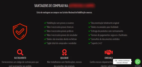 Criminosos vendem CNH no DF por WhatsApp para quem “não passou no teste” - destaque galeria Criminosos vendem CNH no DF por WhatsApp para quem “não passou no teste” - destaque galeria
