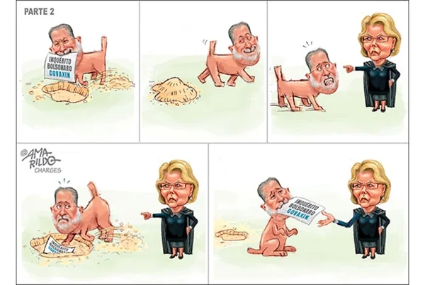 Charge do Amarildo