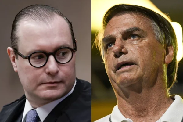 Cristiano Zanin e Jair Bolsonaro