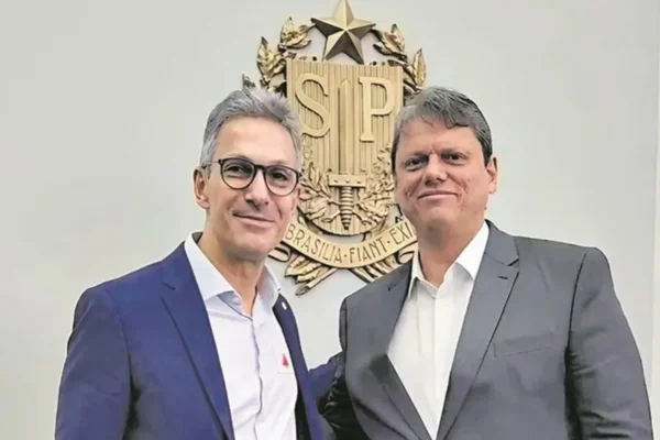 Romeu Zema e Tarcísio de Freitas