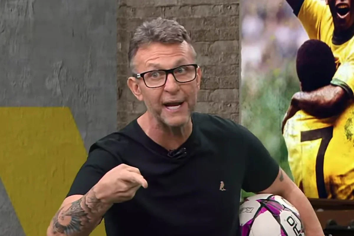 Neto, apresentador de Os Donos da Bola Neto, apresentador de Os Donos da Bola