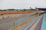 Arquibancadas do autódromo oferecem visão ampla do traçado, um dos poucos do mundo com visibilidade quase total Arquibancadas do autódromo oferecem visão ampla do traçado, um dos poucos do mundo com visibilidade quase total