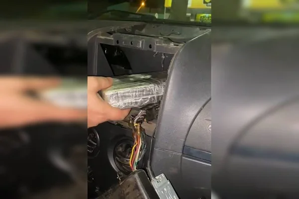 PCDF apreende 1kg de cocaína