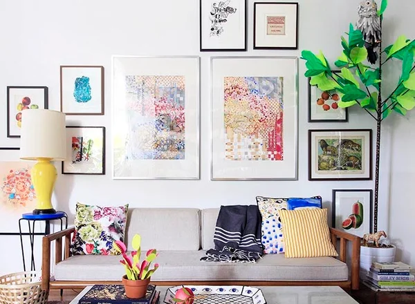 Quadros em casa: dicas importantes para não errar na hora de pendurar