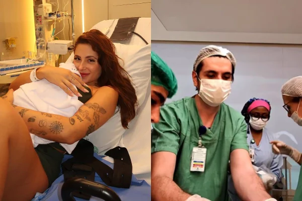 Ex-Fazenda grava o próprio parto e imagens viralizam nas redes