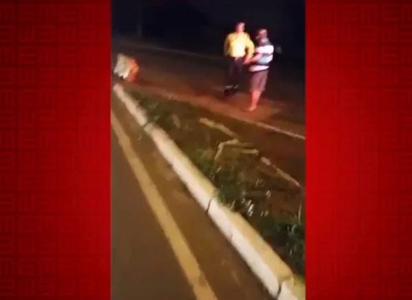 Vídeo: PM agride agente do Detran em blitz no Núcleo Bandeirante