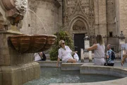Calor em Sevilha, Espanha