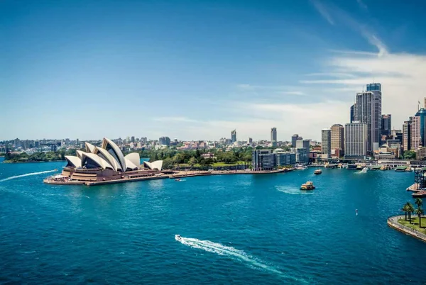 Na foto, uma vista panorâmica de Sydney, New South Wales, Austrália - Metrópoles