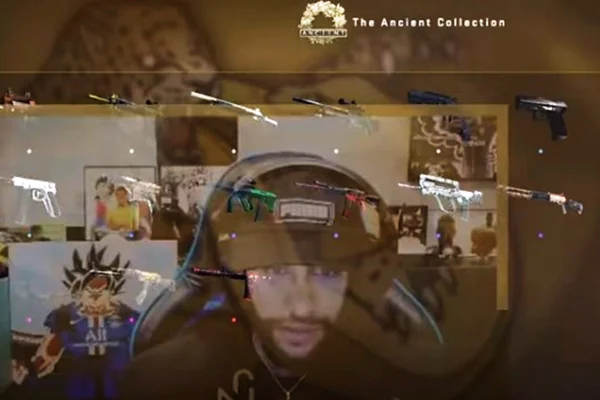 Inventário de Neymar no CS:GO
