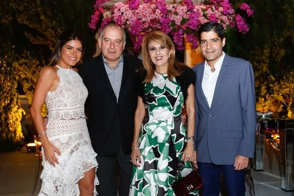 Tatá Canhedo, ACM Jr., Rosário Magalhães e Antônio Carlos Magalhães Neto Tatá Canhedo, ACM Jr., Rosário Magalhães e Antônio Carlos Magalhães Neto