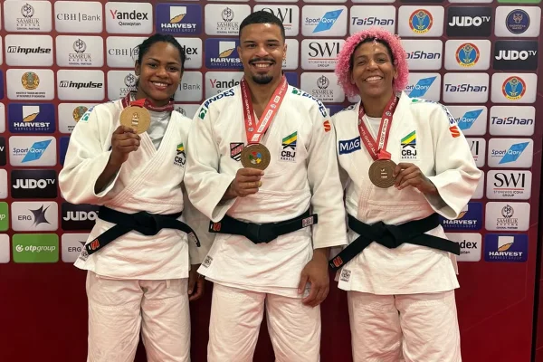 Judô: brasileiros conquistam três medalhas em 2° dia de Grand Slam