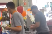 Alexandre Nardoni foi filmado fazendo compras