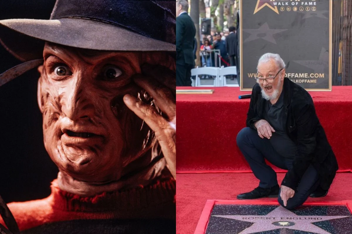 Robert Englund eterniza Freddy Krueger com estrela na Calçada da Fama