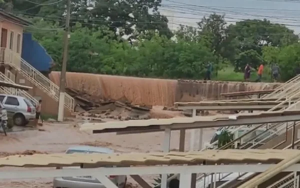 goias agua invade condominio