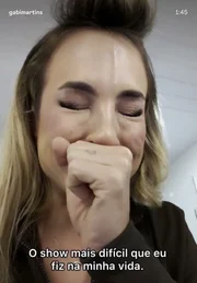 Gabi Martins chorou ao falar da morte do padrinho Gabi Martins chorou ao falar da morte do padrinho