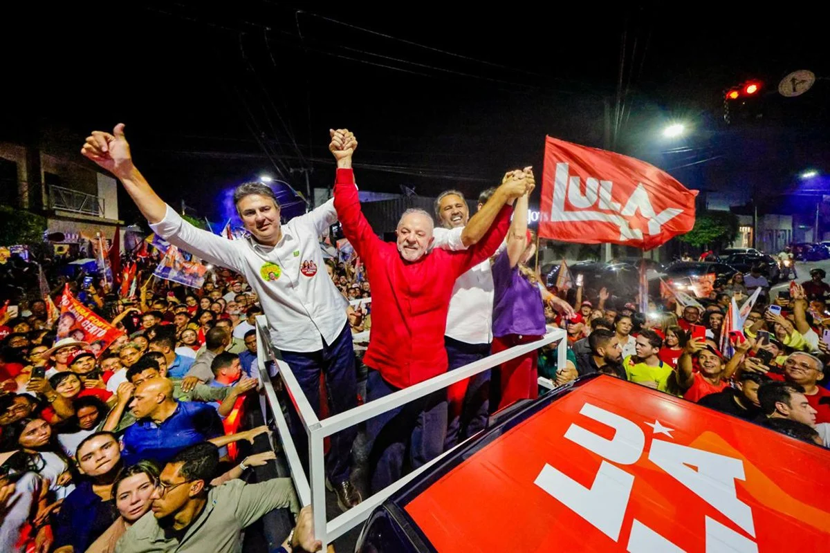Presidente Lula durante ato de campanha em Juazeiro do Norte (CE) Presidente Lula durante ato de campanha em Juazeiro do Norte (CE)