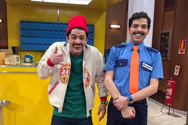 Humorista Gustavo Mendes grava o sitcom Treme Treme, do Multishow