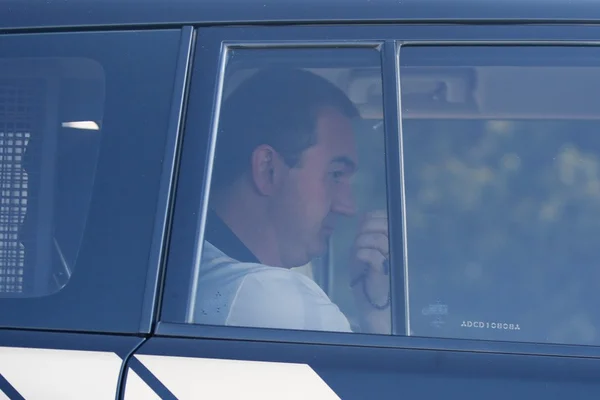 Joesley Batista e Ricardo Saud chegam a Brasília