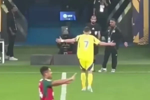Imagem colorida de Cristiano Ronaldo- Metrópoles
