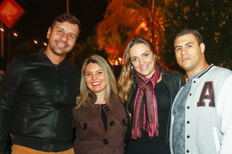 Rodrigo Costa, Tati Ferraz, Rafaela Ramos e João Neto Rodrigo Costa, Tati Ferraz, Rafaela Ramos e João Neto