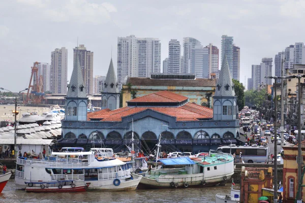 imagem colorida de belém do pará, sede da cop30