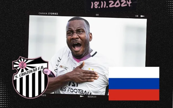 Foto colorida de São Cristovao x Rússia sub-23 - Metrópoles