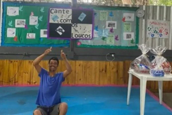Foto colorida do The Voice Caps - Metrópoles