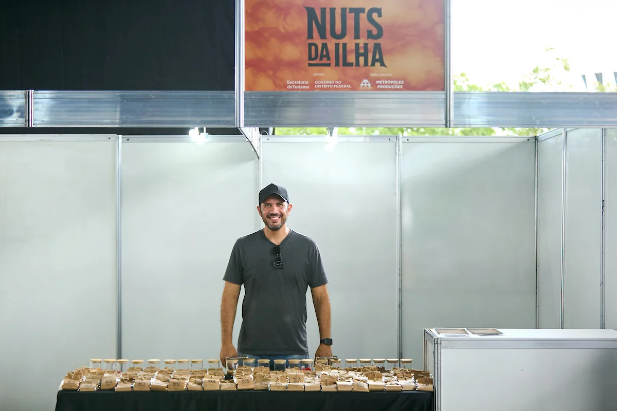 Stand da Nuts da ilha Stand da Nuts da ilha