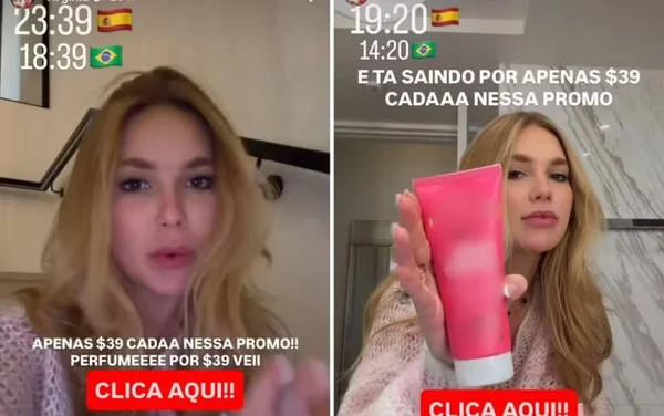 imagem colorida virginia anuncios promocionais redes sociais