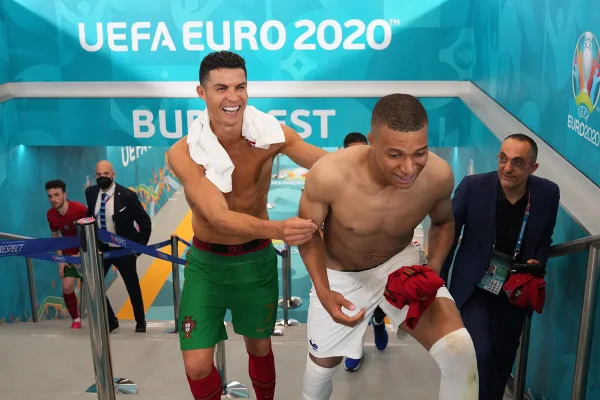 Cristiano Ronaldo e Mbappé