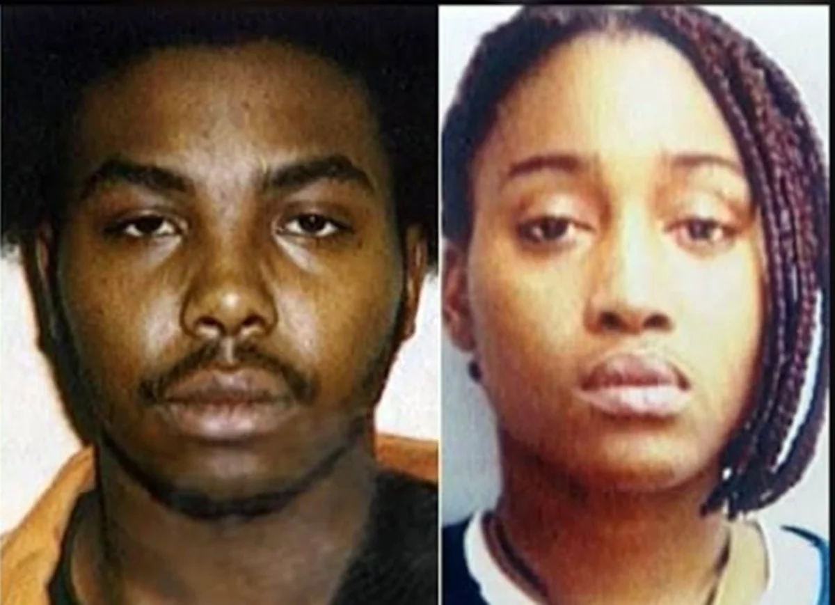Tadaryl Shipp, namorado de Pike, e Shadolla Peterson, cúmplice que ajudou a vigiar enquanto o crime acontecia Tadaryl Shipp, namorado de Pike, e Shadolla Peterson, cúmplice que ajudou a vigiar enquanto o crime acontecia