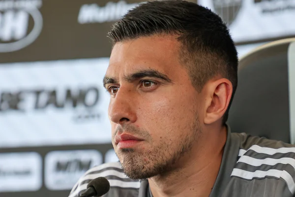 Jogador argentino do Atlético-MG comemora vitória de Javier Milei
