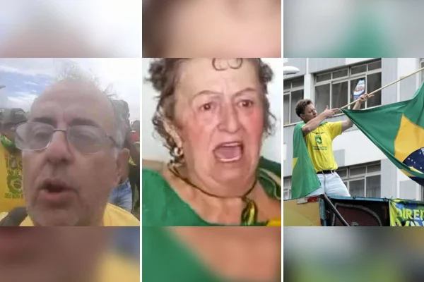 montagem com fotos de três pessoas lado a lado