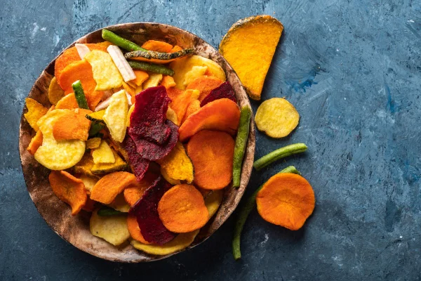 Chips de legumes