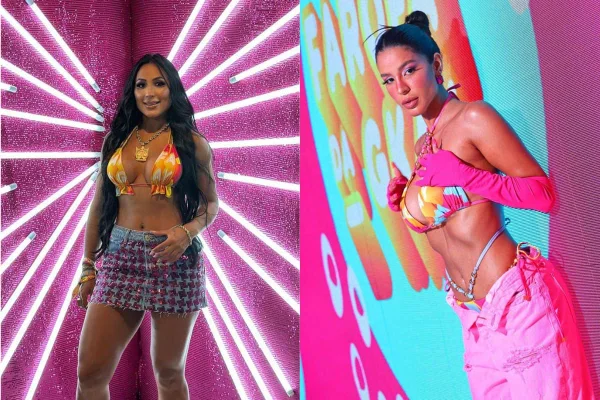 Irmã de Deolane chama Kerline para brigar durante a Farofa