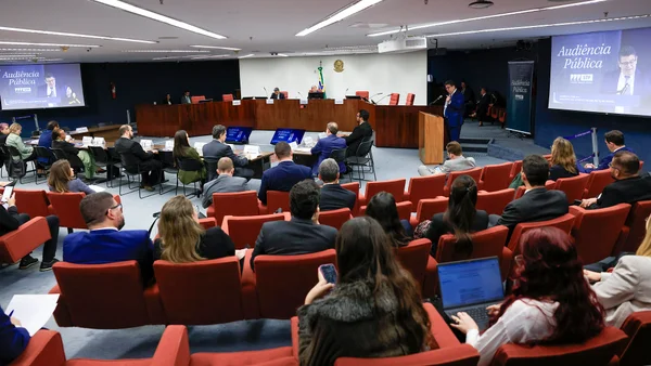 Representante da Abert, Gustavo Binenbojm, defendeu a Lei das Bets em audiência pública que trata dos impactos das bets no Brasil, realizada no Supremo Tribunal Federal (STF) nesta segunda-feira (11/11) - Metrópoles