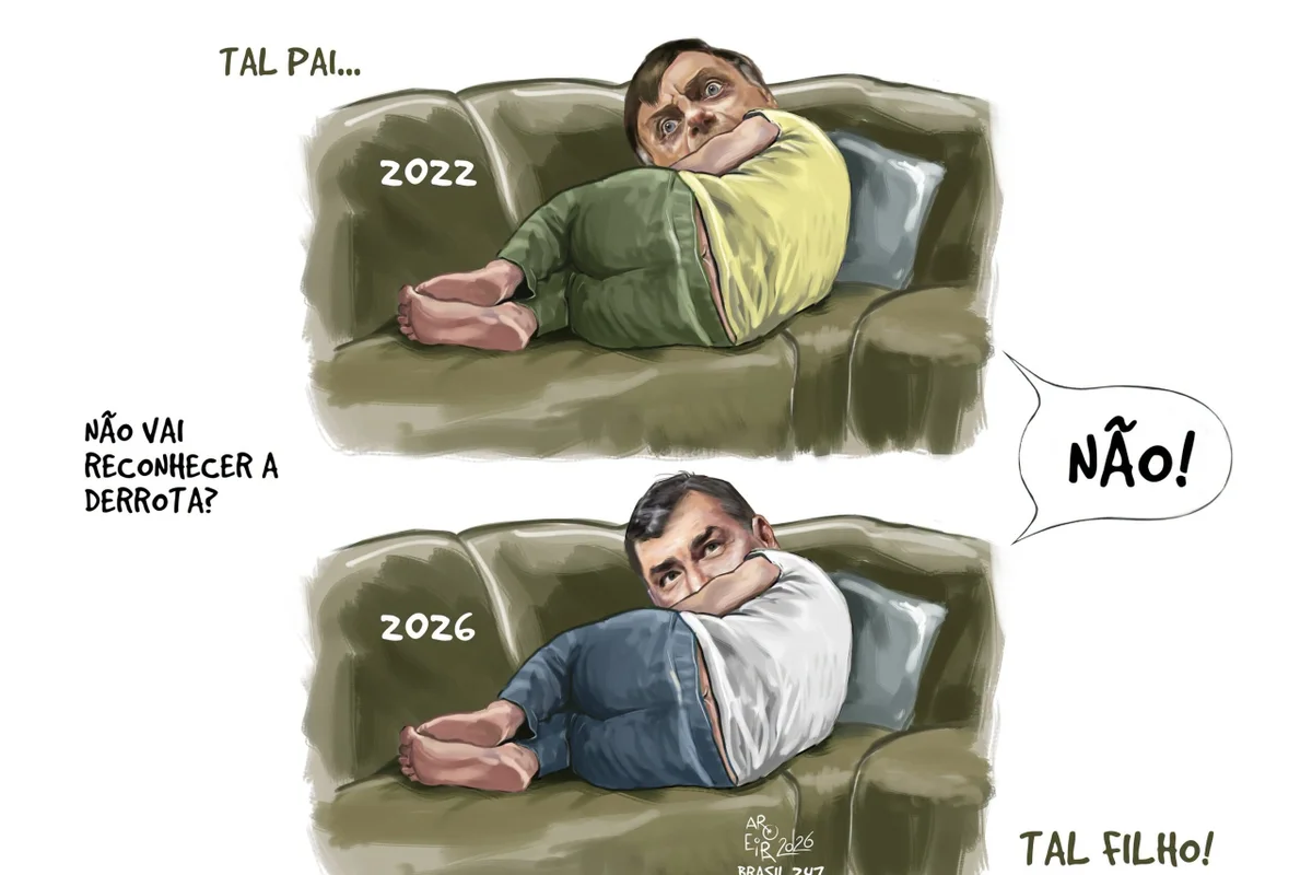 Entenda: Charge do Aroeira