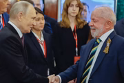 Lula encontra o presidente da Rússia, Vladimir Putin Lula encontra o presidente da Rússia, Vladimir Putin