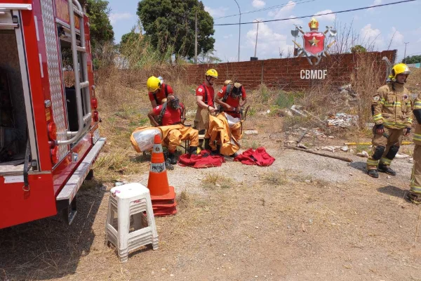 Vazamento de amônia em empresa deixa funcionário intoxicado no DF