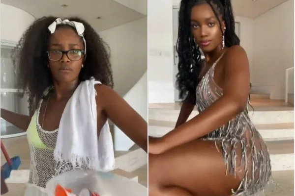 Cantora IZA mostra transformação em Challenge, Antes e Depois de IZA