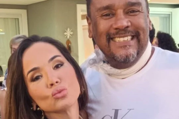 Foto colorida de Isabele Benito e Caio Álex - Metrópoles