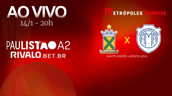 Paulistão A2 2026: veja como foi Santo André x Monte Azul no YouTube
