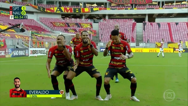 Jogadores do Sport dançam “tchaki tchaki” em homenagem a Gil do Vigor