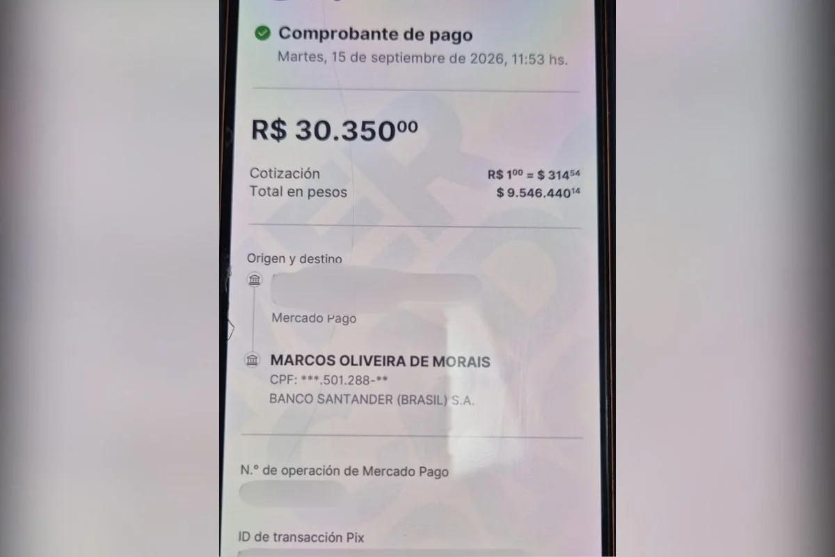 Taxista que debitou R$ 30 mil de argentino alegou que valor foi gorjeta
