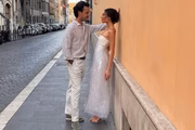 Elisa Zarzur e Alexandre Negrão posam em clima de romance
