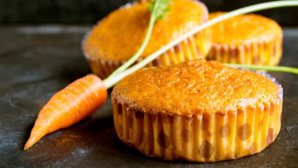 Bolinho salgado de cenoura fácil e gostoso para acompanhar o café