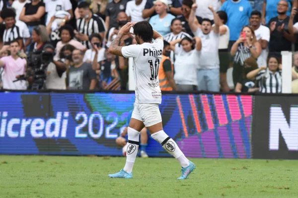 Ricardo Goulart marcou na vitória do Santos